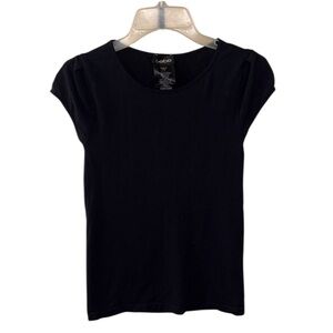 Bebe Black Spandex Top